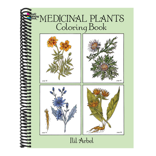 Medicinal Plants Coloring Book