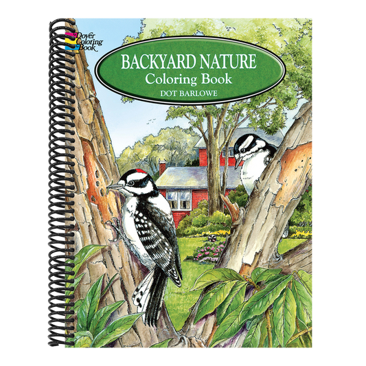 Backyard Nature Coloring Book