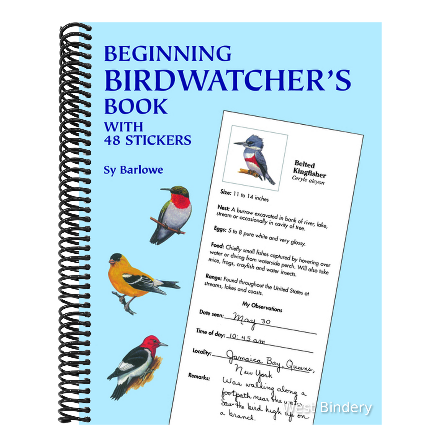Beginning Birdwatcher's Book: With 48 Stickers [With 48]