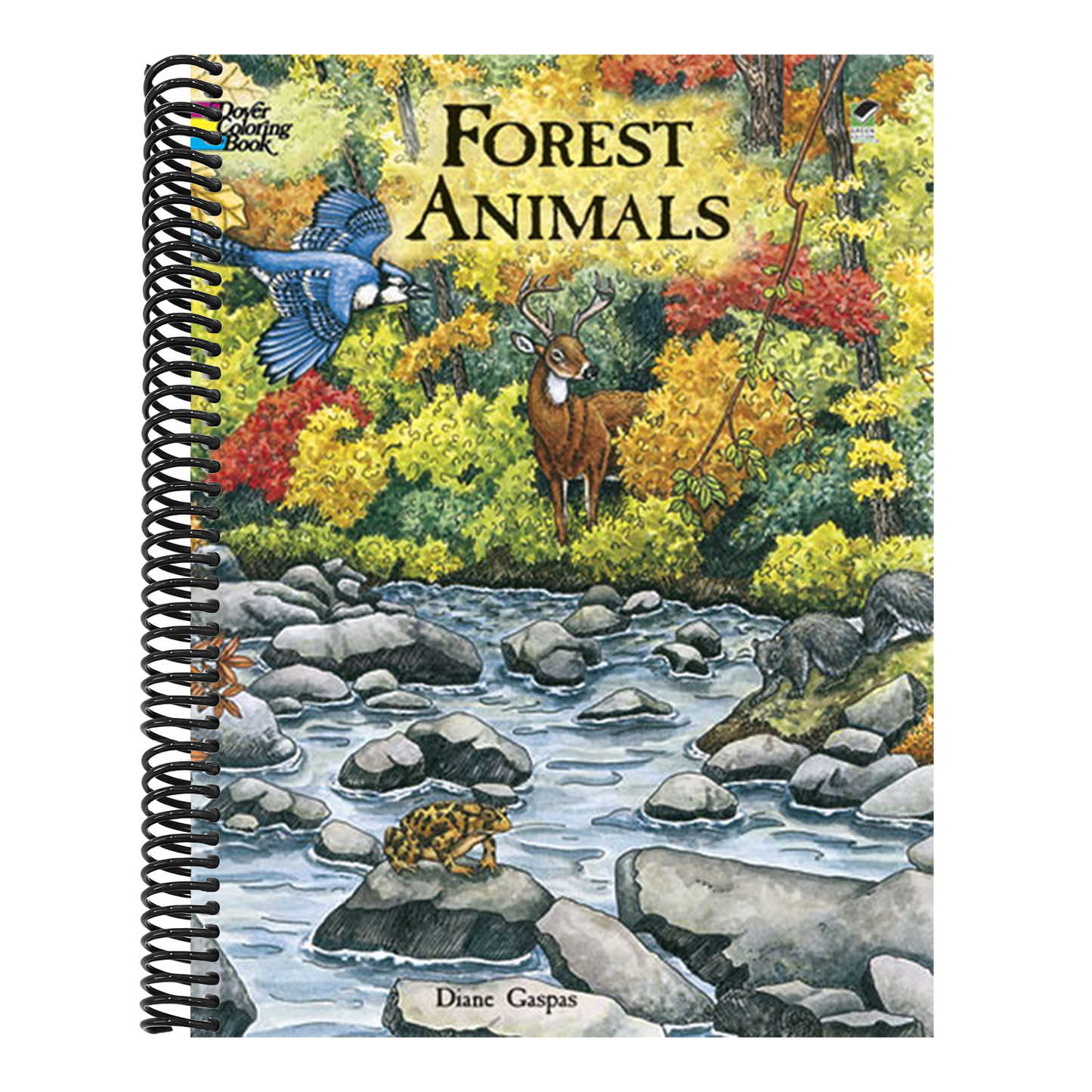 Forest Animals Coloring Book