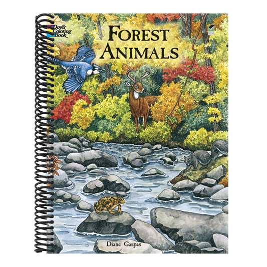Forest Animals Coloring Book