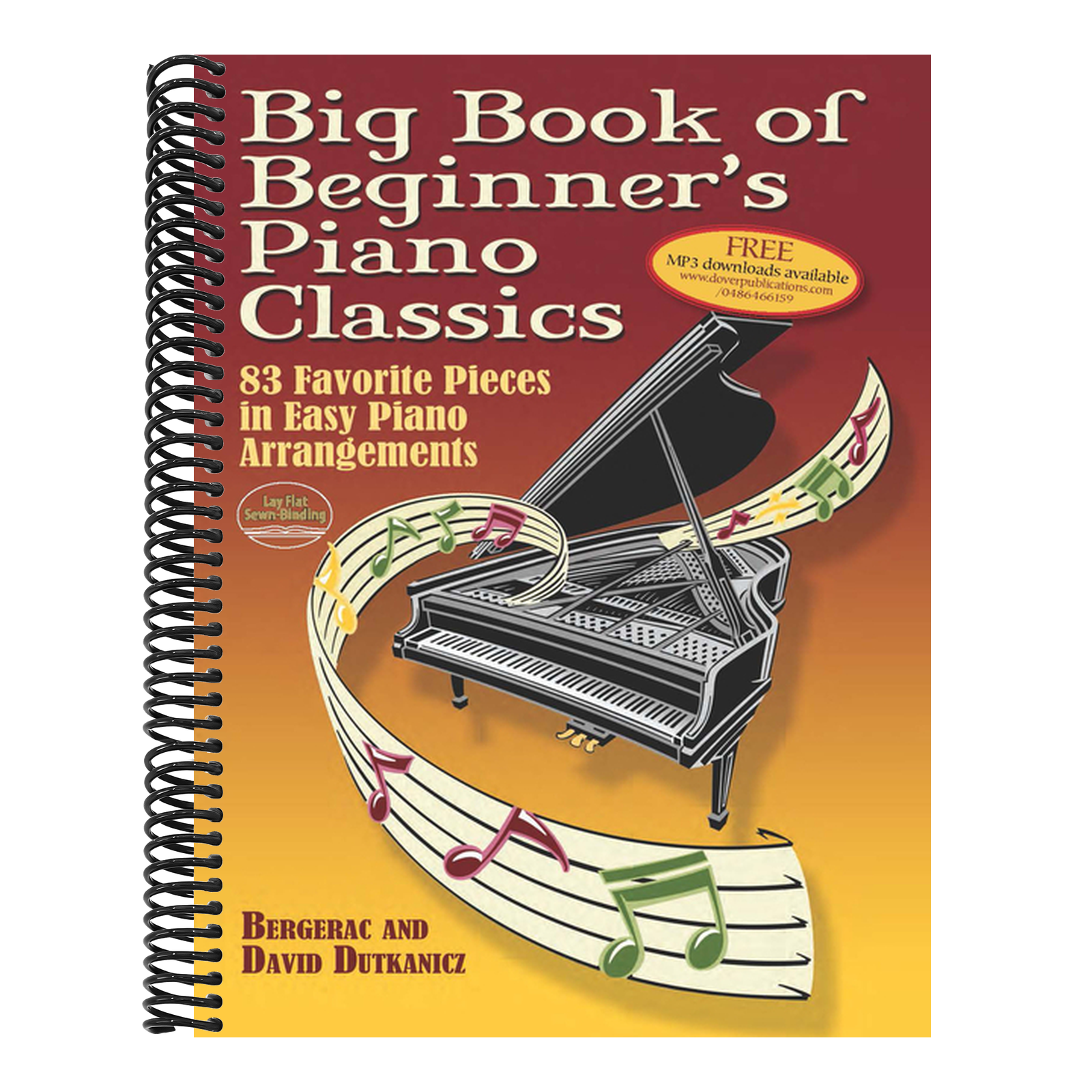 Big Book of Beginner's Piano Classics: 83 Favorite Pieces in Easy Piano Arrangements with Downloadable Mp3s (Dover Classical Piano Music for Beginners) (Author)
                       , (Author)