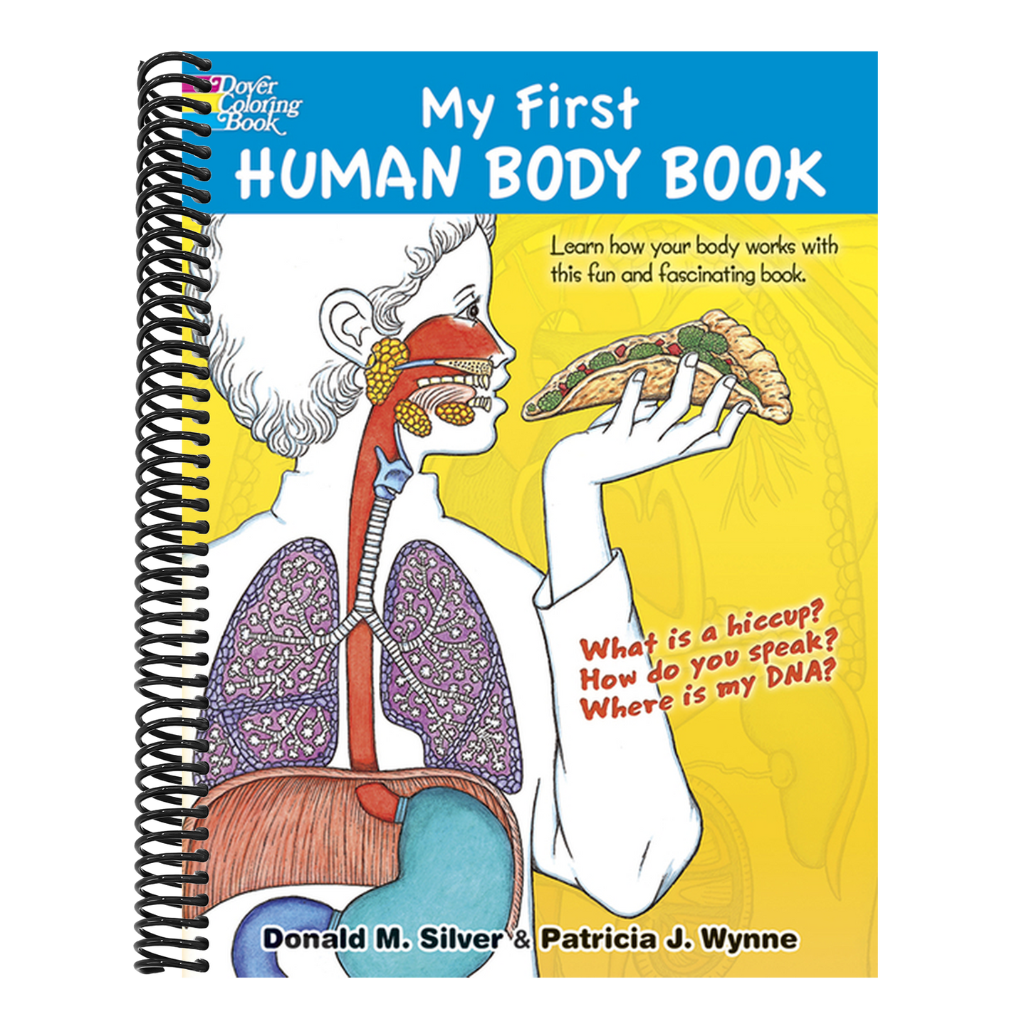 My First Human Body Book Coloring Book (Green) (Spiral Bound)