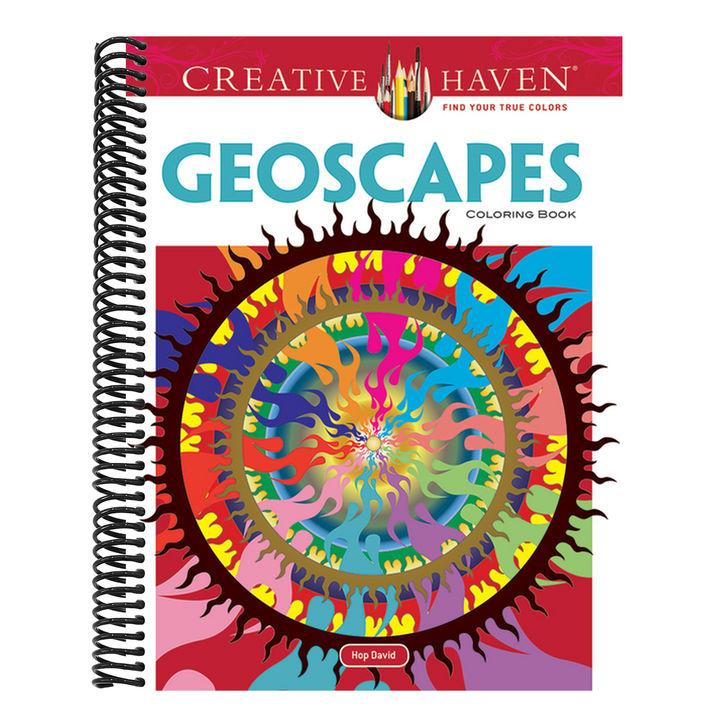 Creative Haven Geoscapes Coloring Book (First Edition, First)