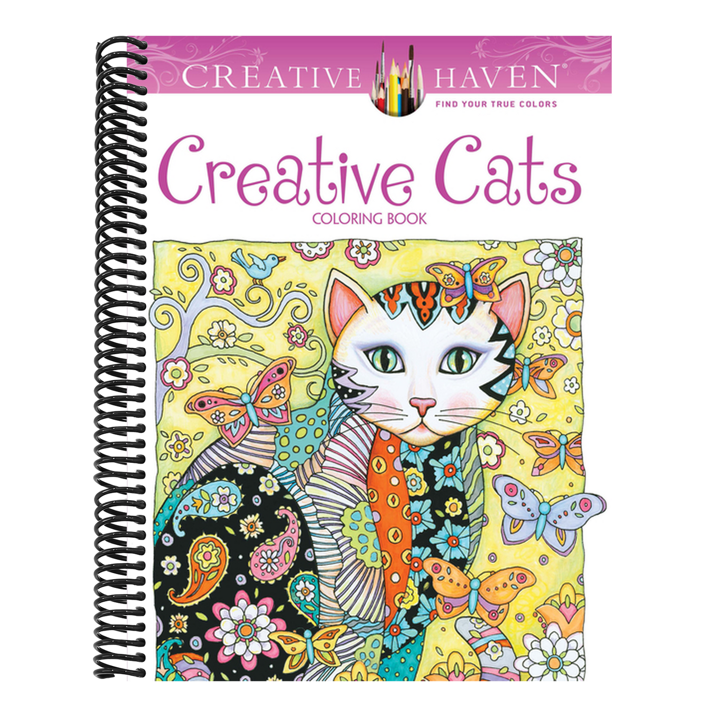 Creative Haven Creative Cats Coloring Book (First Edition, First)