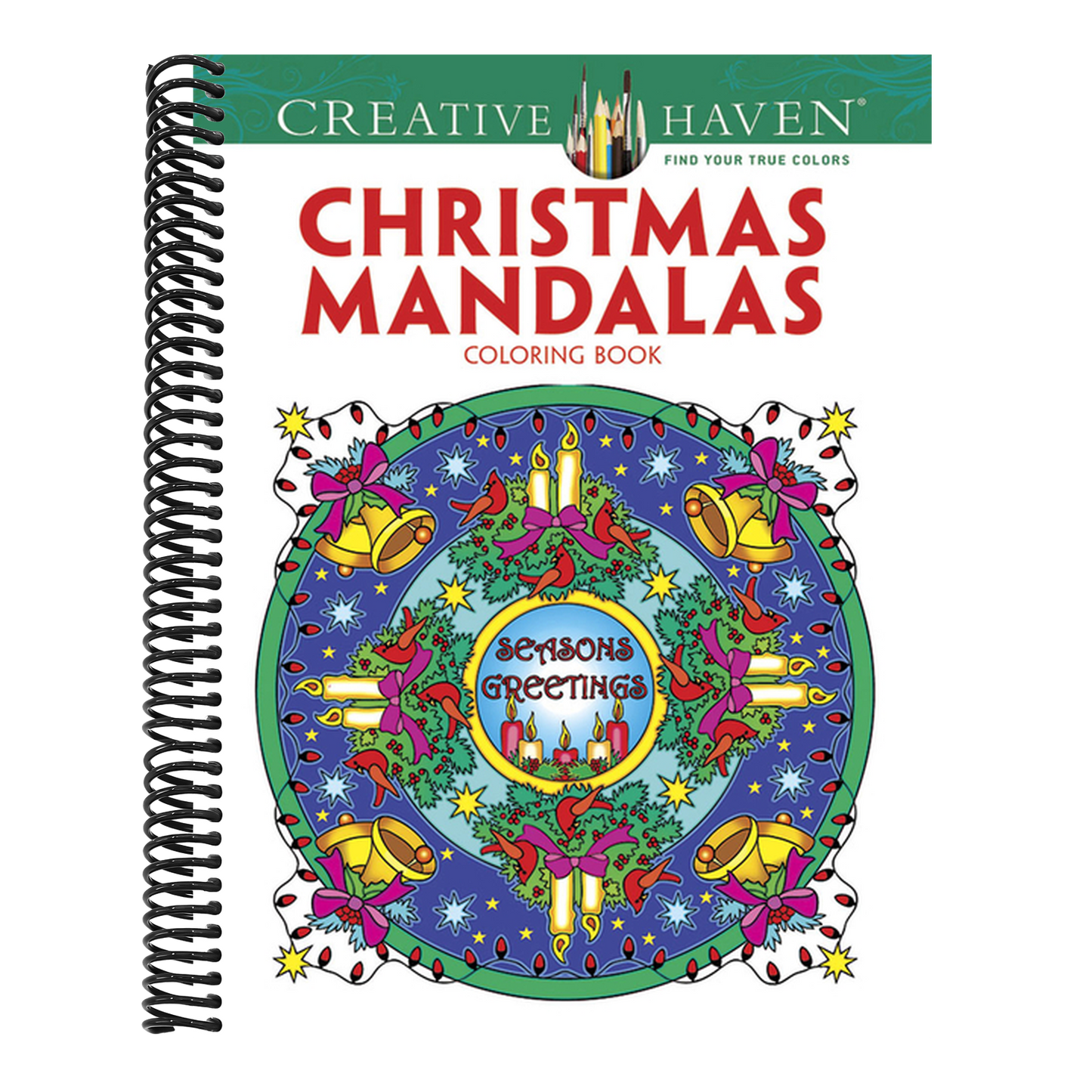Creative Haven Christmas Mandalas Coloring Book (First Edition, First)