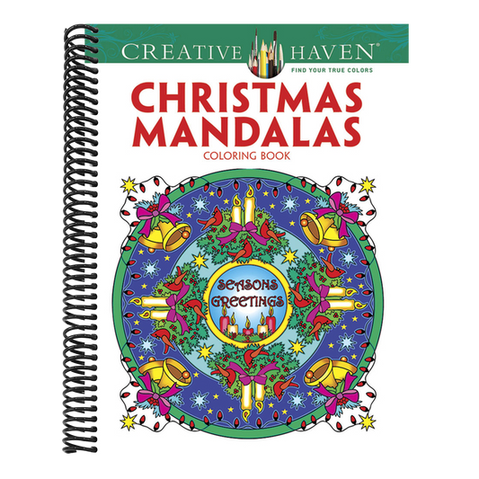 Creative Haven Christmas Mandalas Coloring Book (First Edition, First)