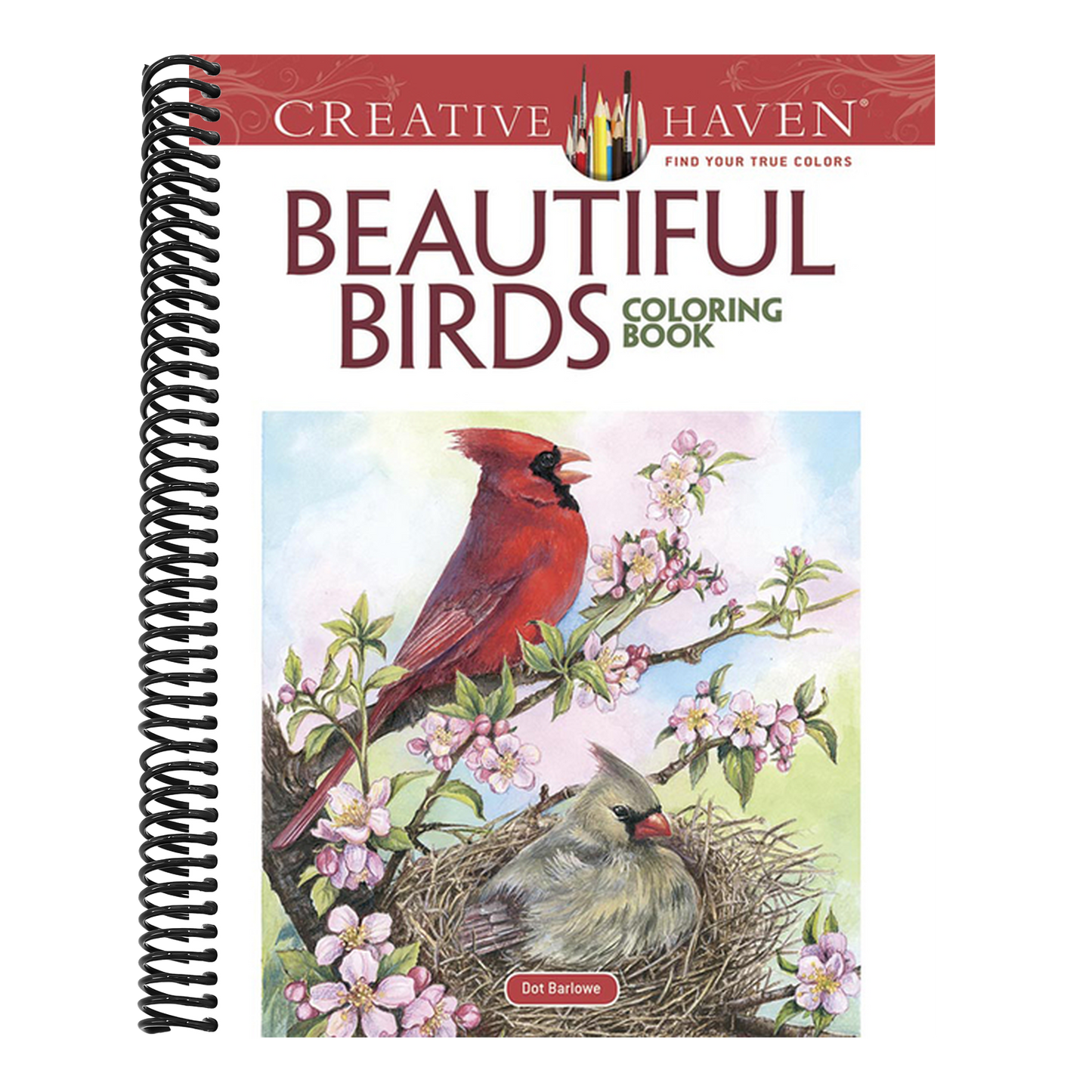 Creative Haven Beautiful Birds Coloring Book