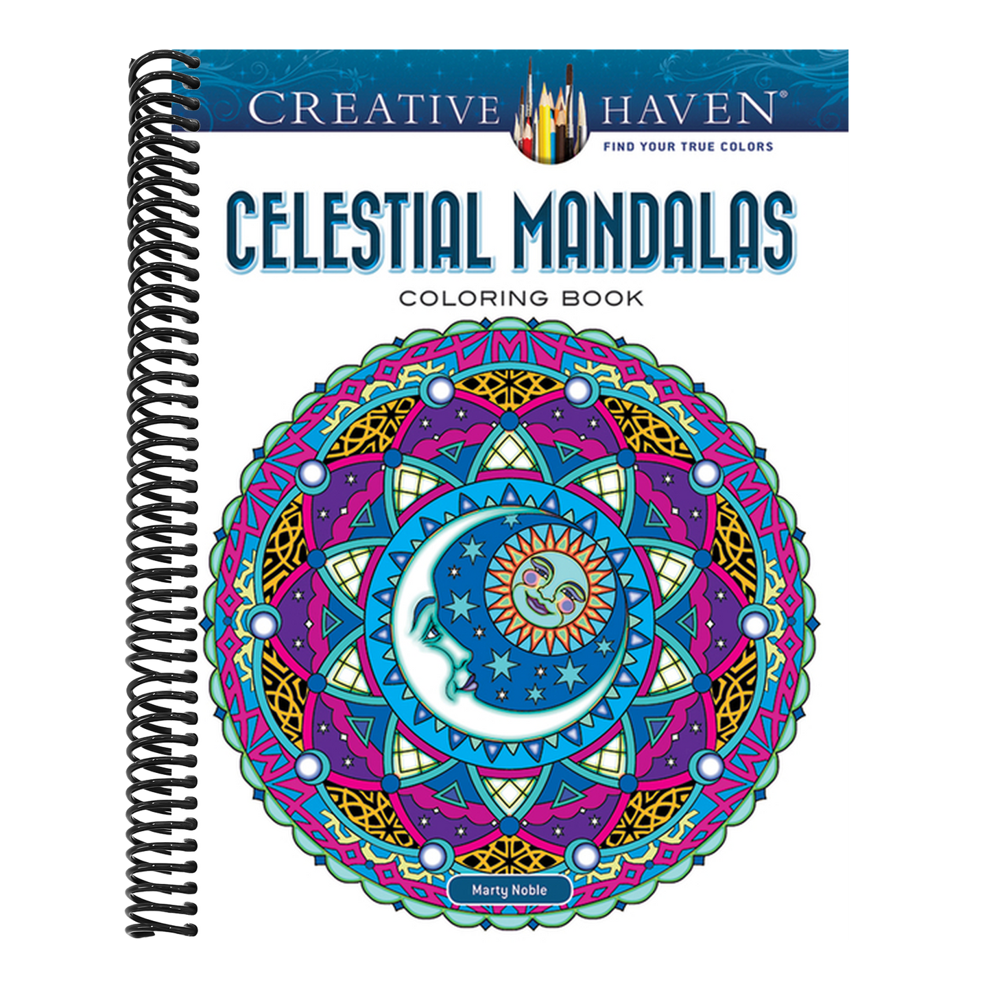 Creative Haven Celestial Mandalas Coloring Book