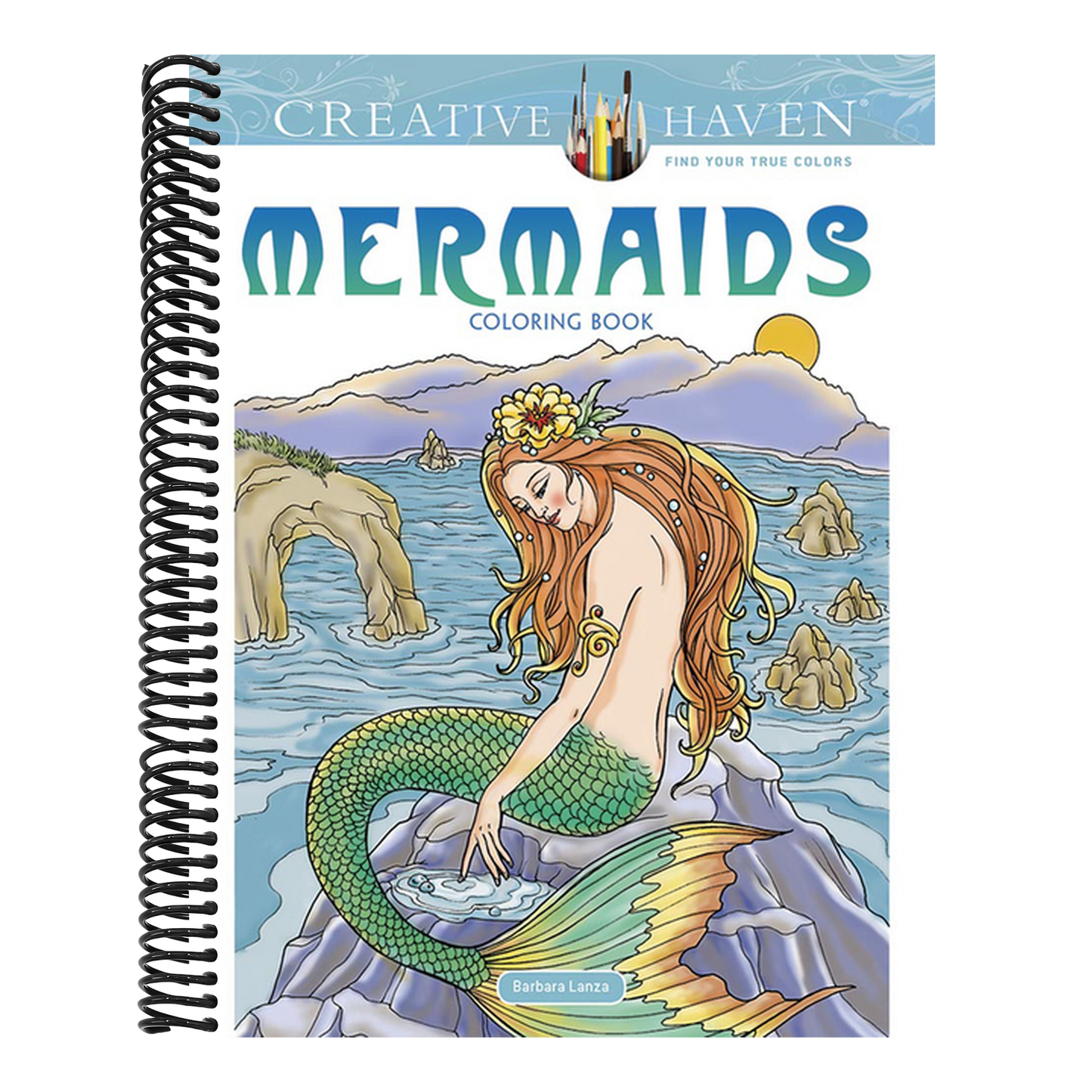 Creative Haven Mermaids Coloring Book