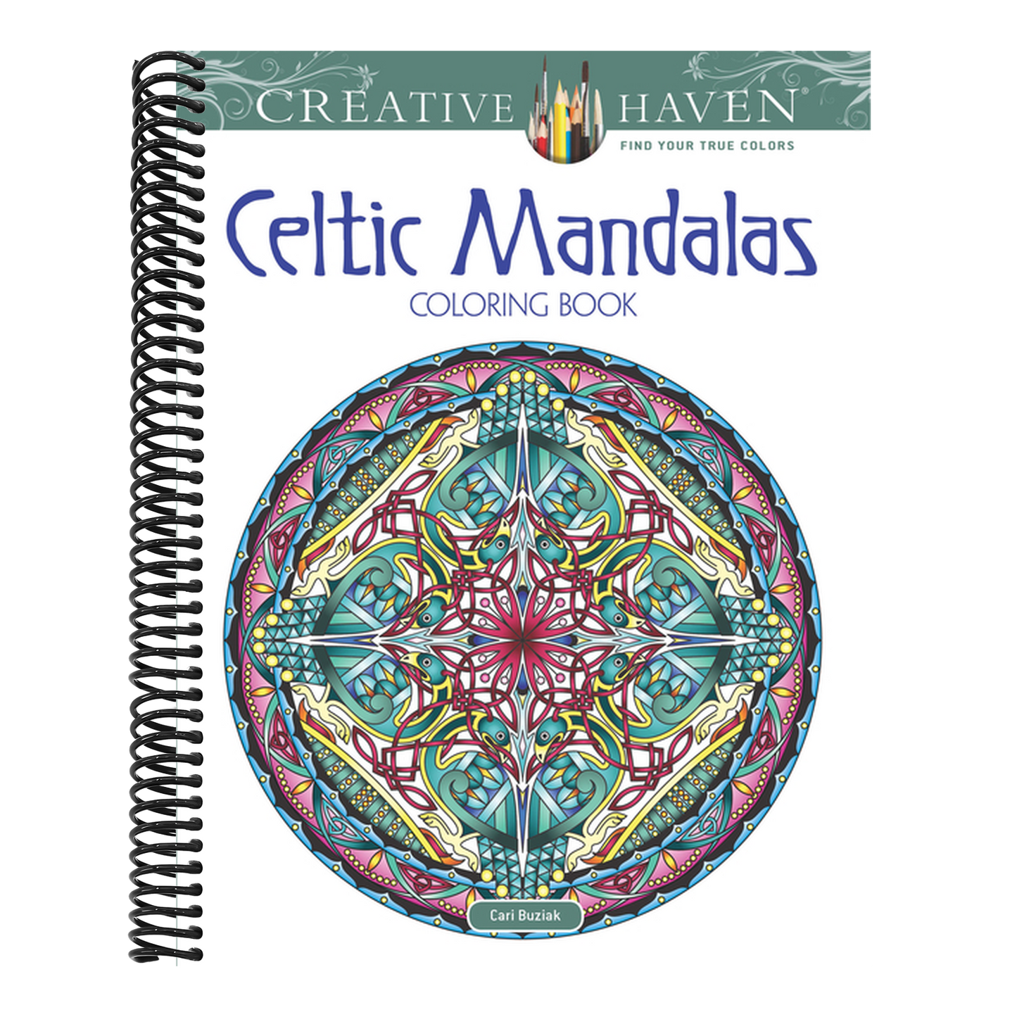 Creative Haven Celtic Mandalas Coloring Book
