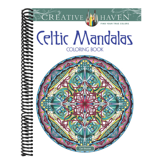 Creative Haven Celtic Mandalas Coloring Book