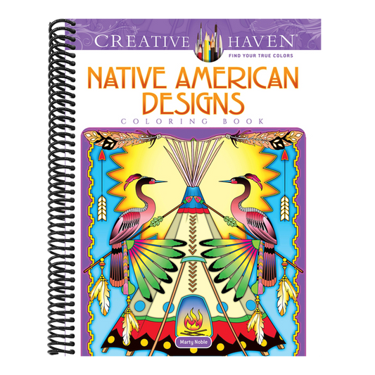 Creative Haven Native American Designs Coloring Book