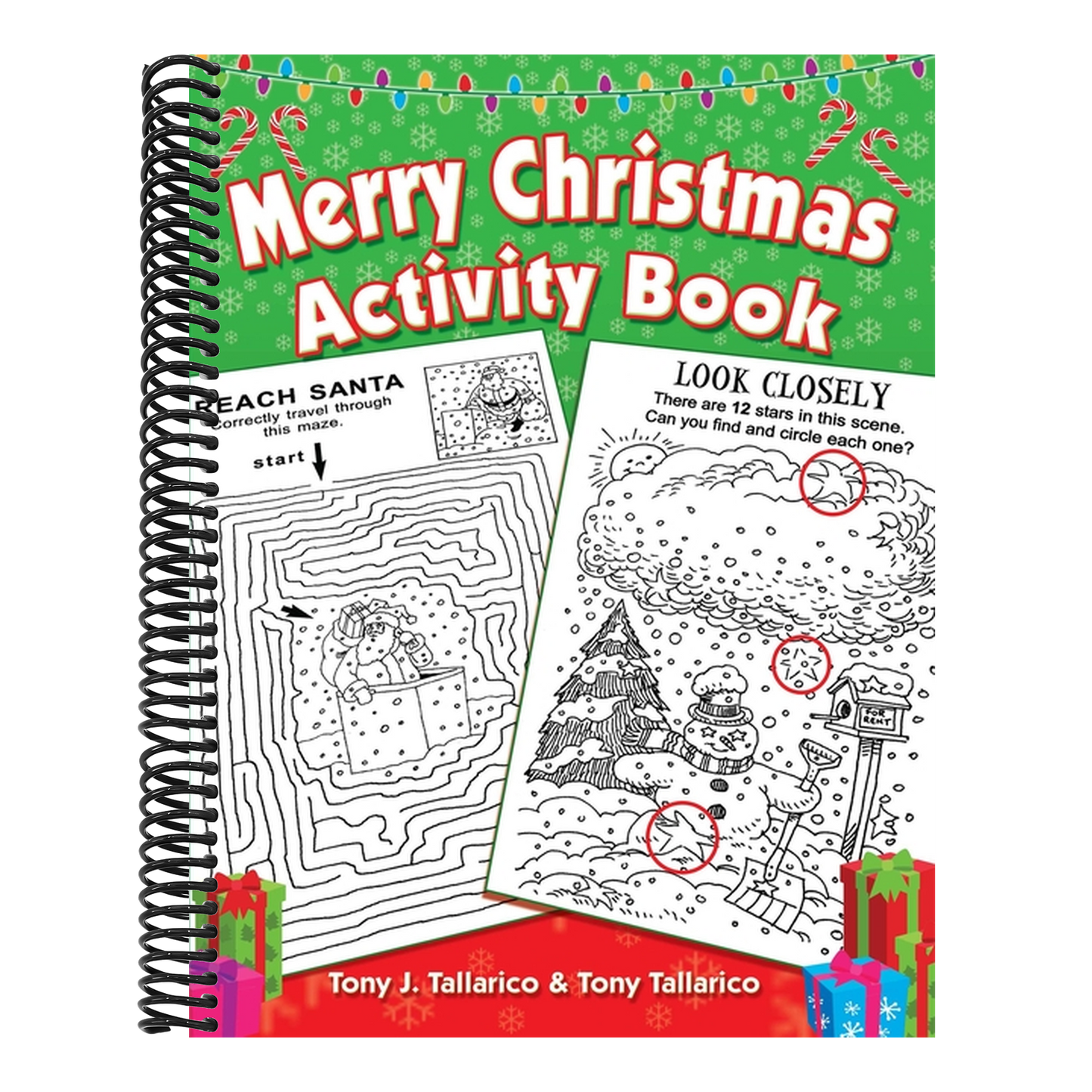 Merry Christmas Activity Book