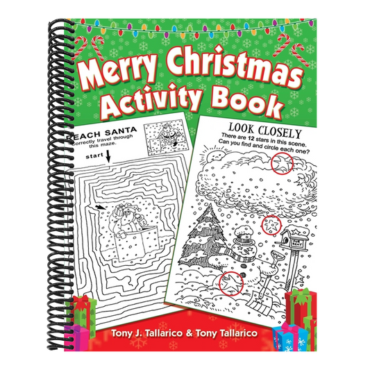 Merry Christmas Activity Book