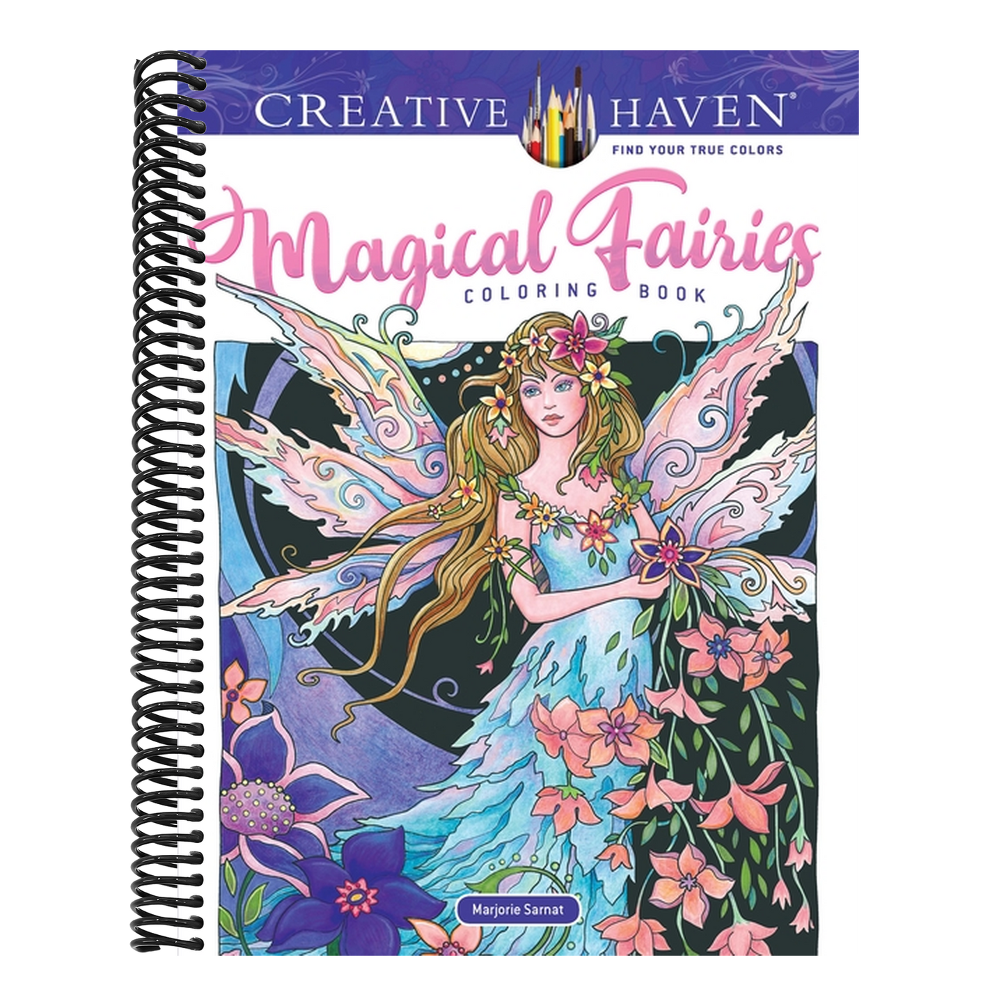 Creative Haven Magical Fairies Coloring Book