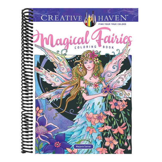 Creative Haven Magical Fairies Coloring Book