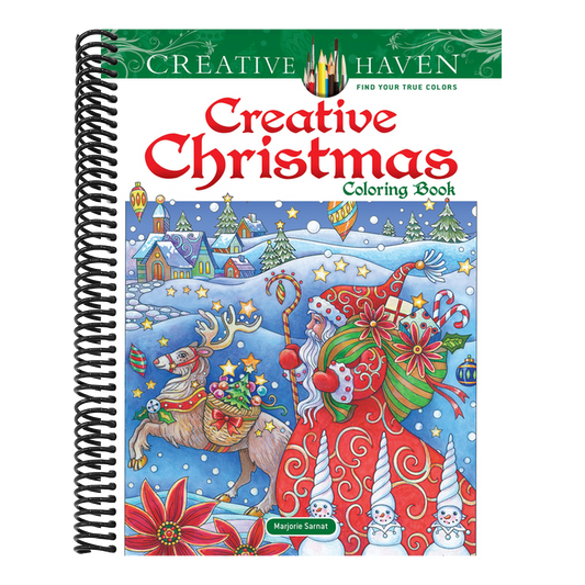 Creative Haven Creative Christmas Coloring Book