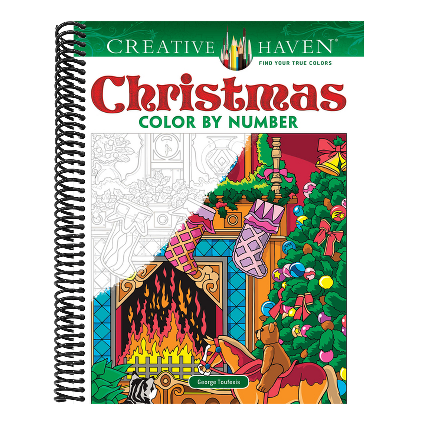 Creative Haven Christmas Color by Number