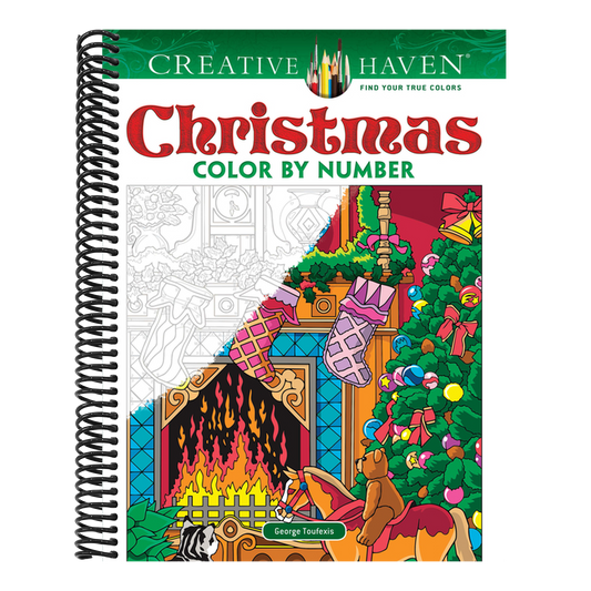 Creative Haven Christmas Color by Number