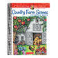 Creative Haven Country Farm Scenes Coloring Book