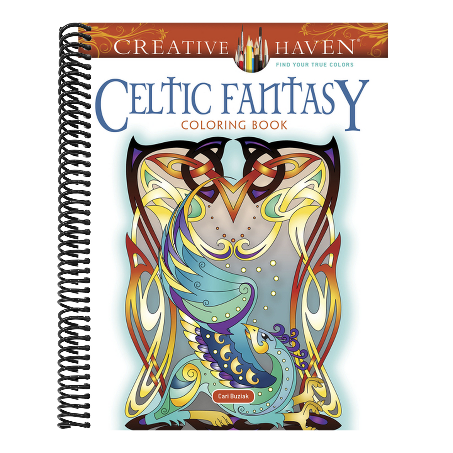 Creative Haven Celtic Fantasy Coloring Book