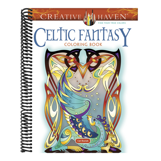 Creative Haven Celtic Fantasy Coloring Book