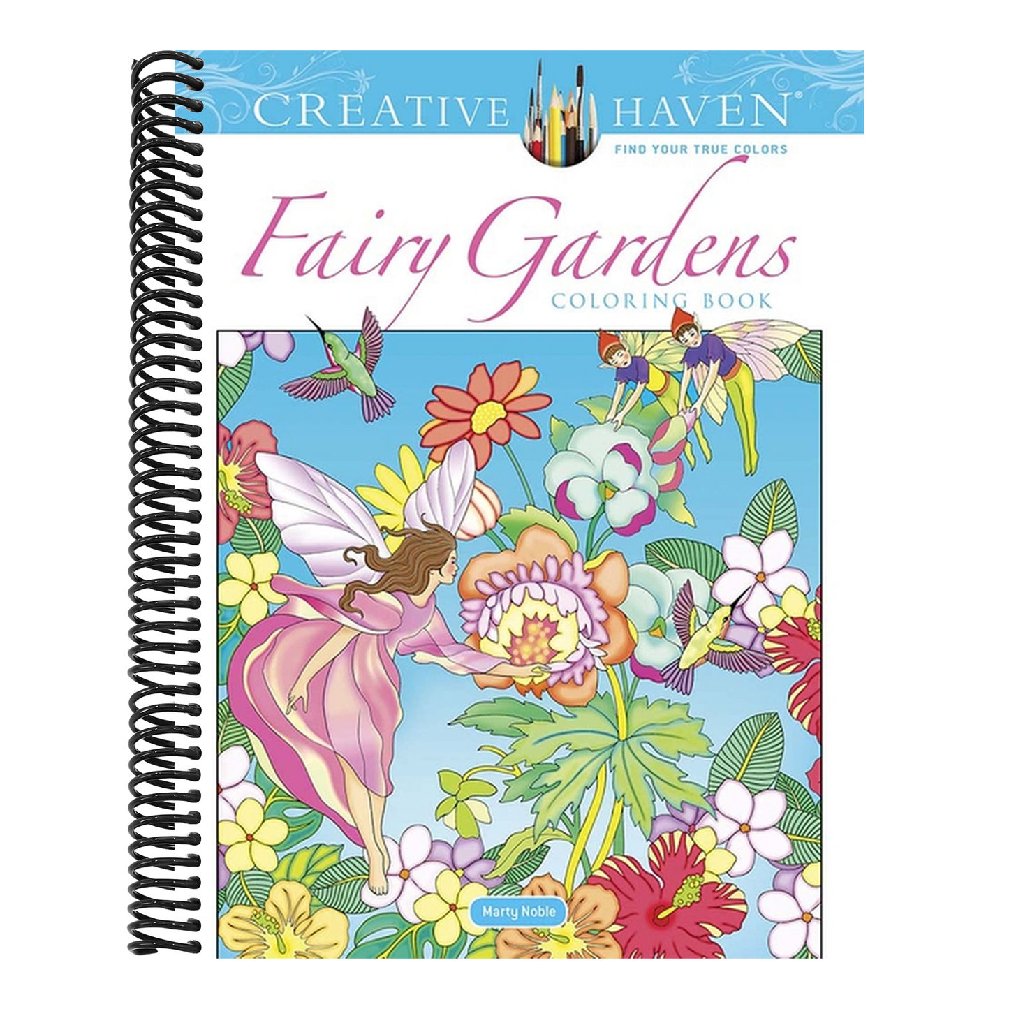 Creative Haven Fairy Gardens Coloring Book
