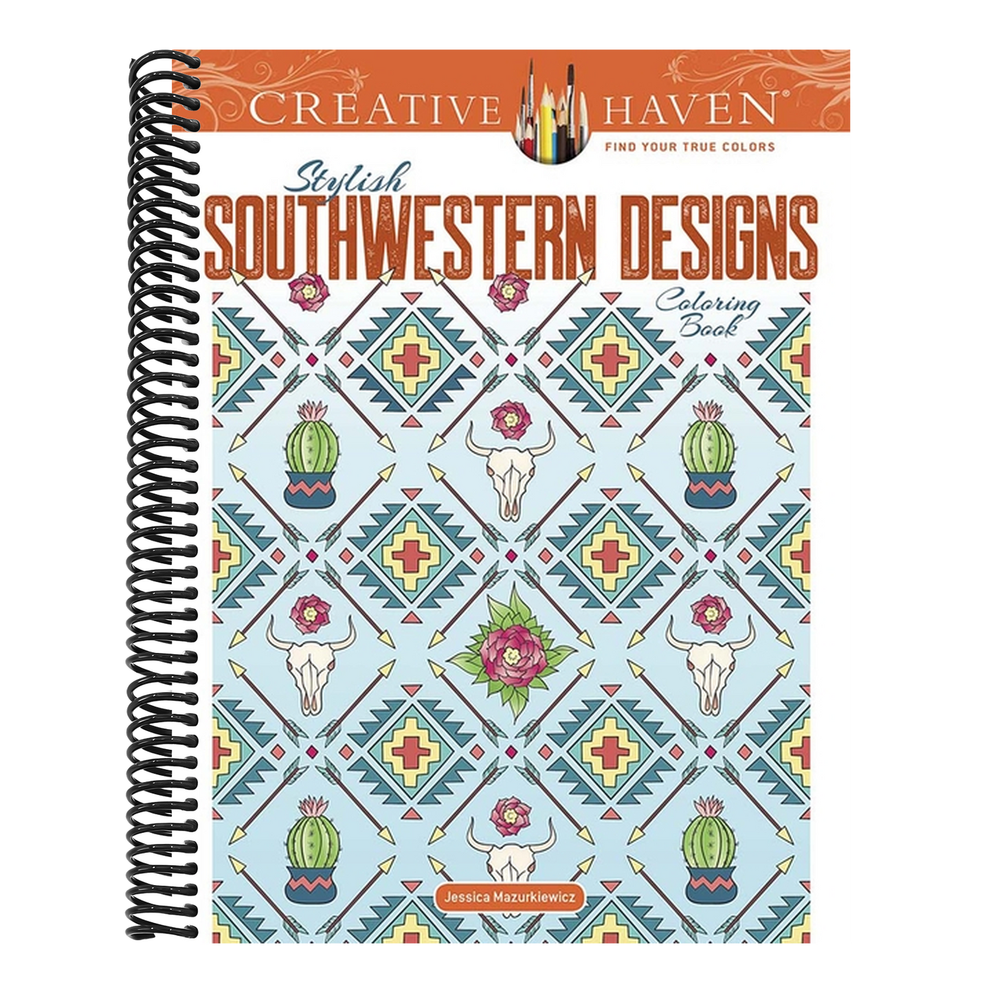 Creative Haven Stylish Southwestern Designs Coloring Book