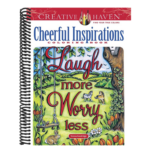 Creative Haven Cheerful Inspirations Coloring Book