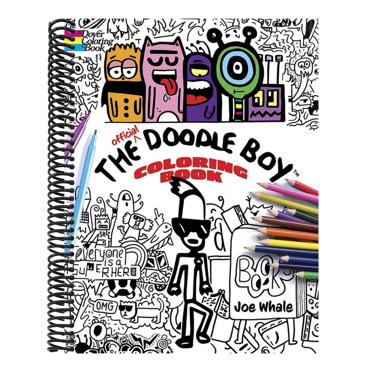 The Official Doodle Boy Coloring Book