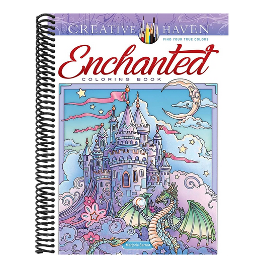Creative Haven Enchanted Coloring Book