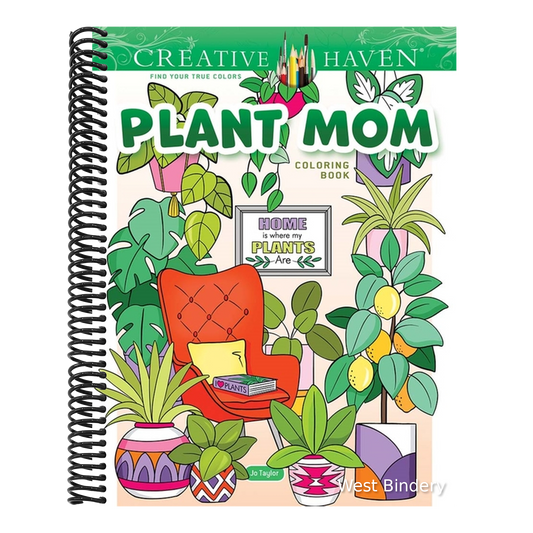 Creative Haven Plant Mom Coloring Book