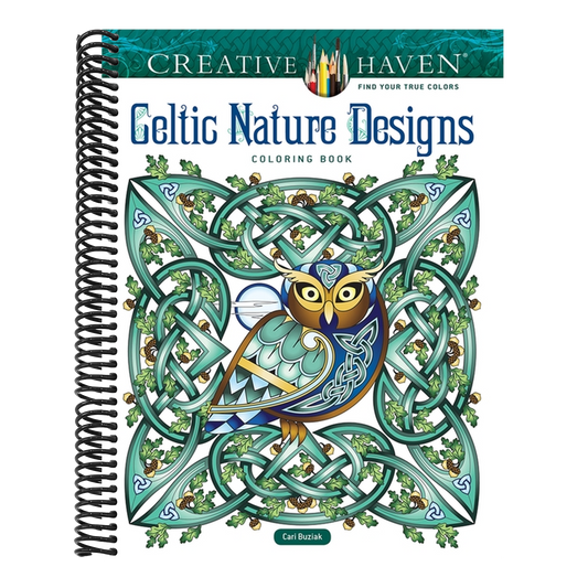 Creative Haven Celtic Nature Designs Coloring Book