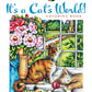 Creative Haven It's a Cat's World! Coloring Book