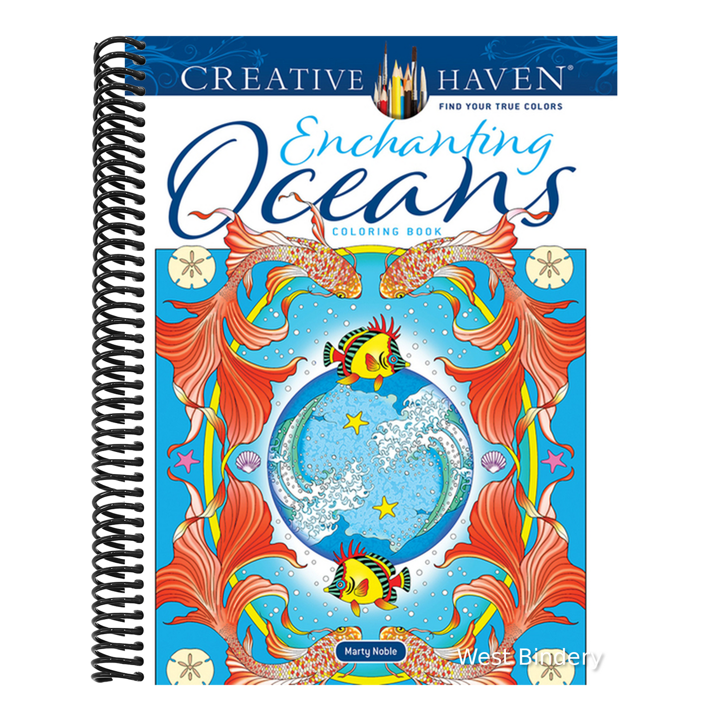 Creative Haven Enchanting Oceans Coloring Book