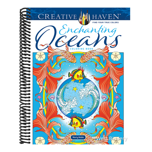 Creative Haven Enchanting Oceans Coloring Book