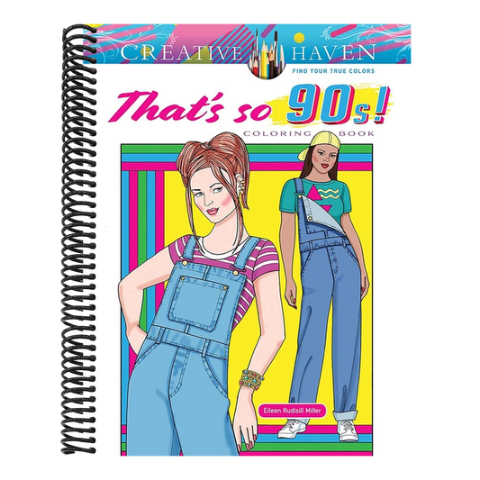 Creative Haven That's So 90s! Coloring Book