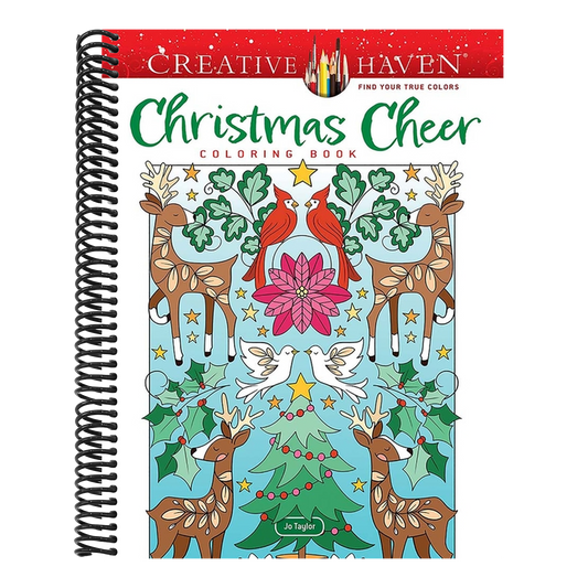 Creative Haven Christmas Cheer Coloring Book