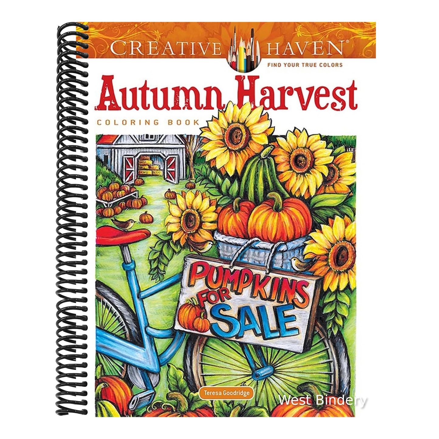 Creative Haven Autumn Harvest Coloring Book
