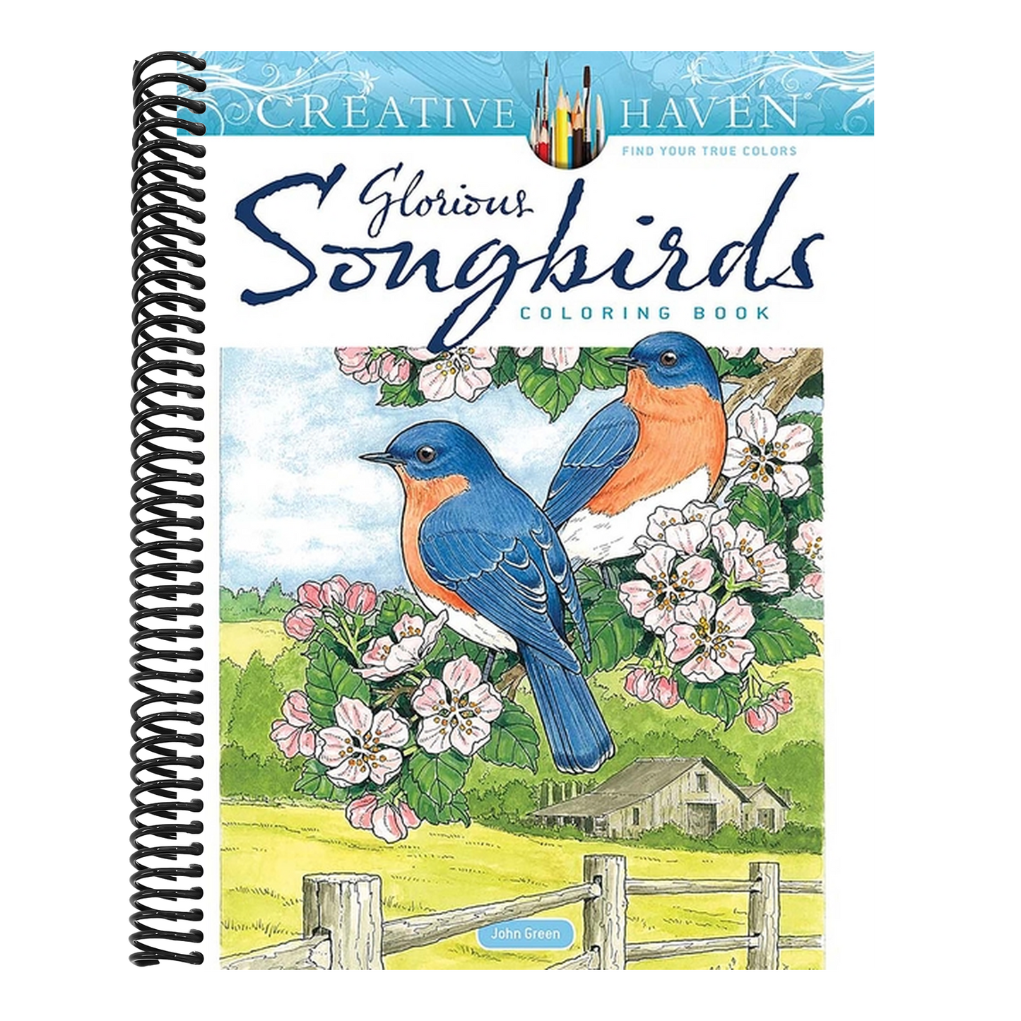 Creative Haven Glorious Songbirds Coloring Book