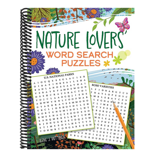 Nature Lovers' Word Search Puzzles