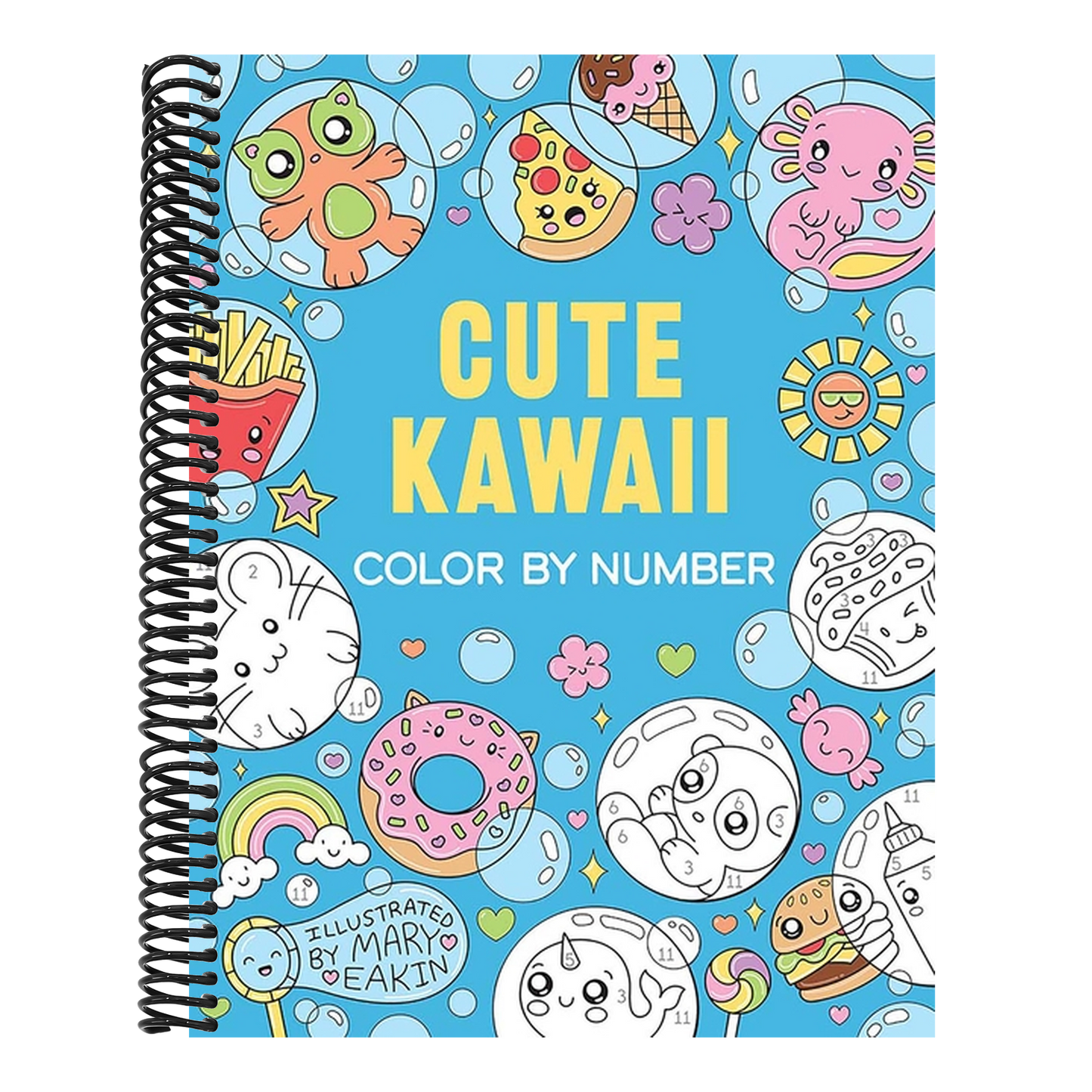 Cute Kawaii Color by Number