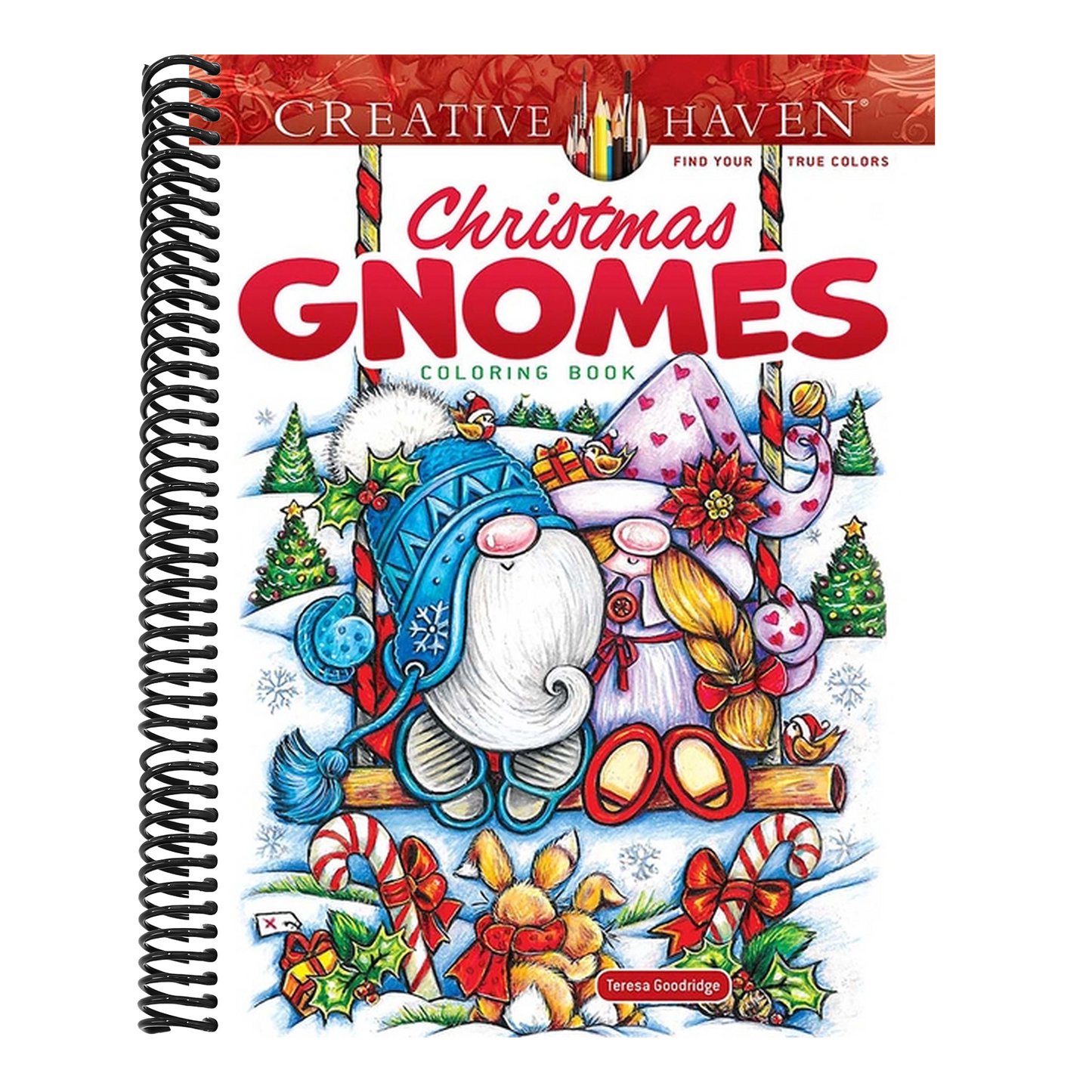 Creative Haven Christmas Gnomes Coloring Book (Adult Coloring Books: Christmas)