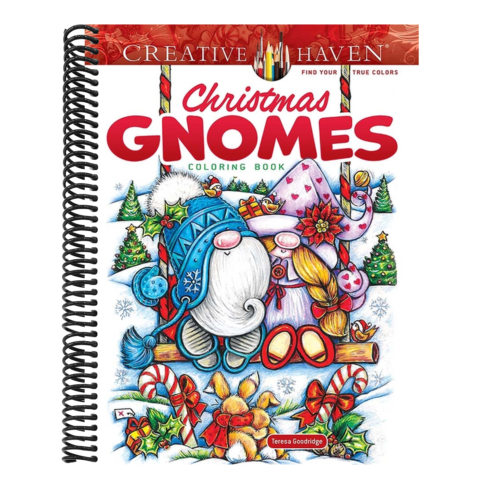 Creative Haven Christmas Gnomes Coloring Book (Adult Coloring Books: Christmas)