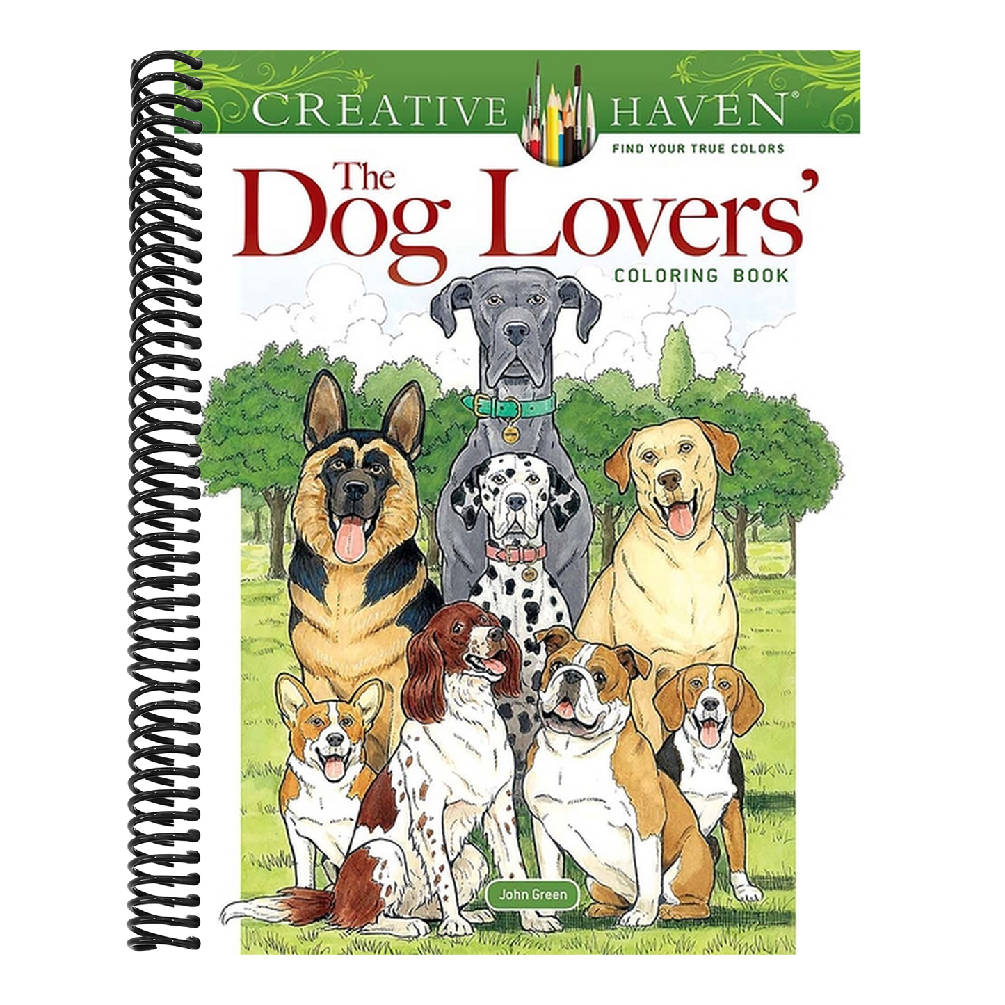 Creative Haven the Dog Lovers' Coloring Book