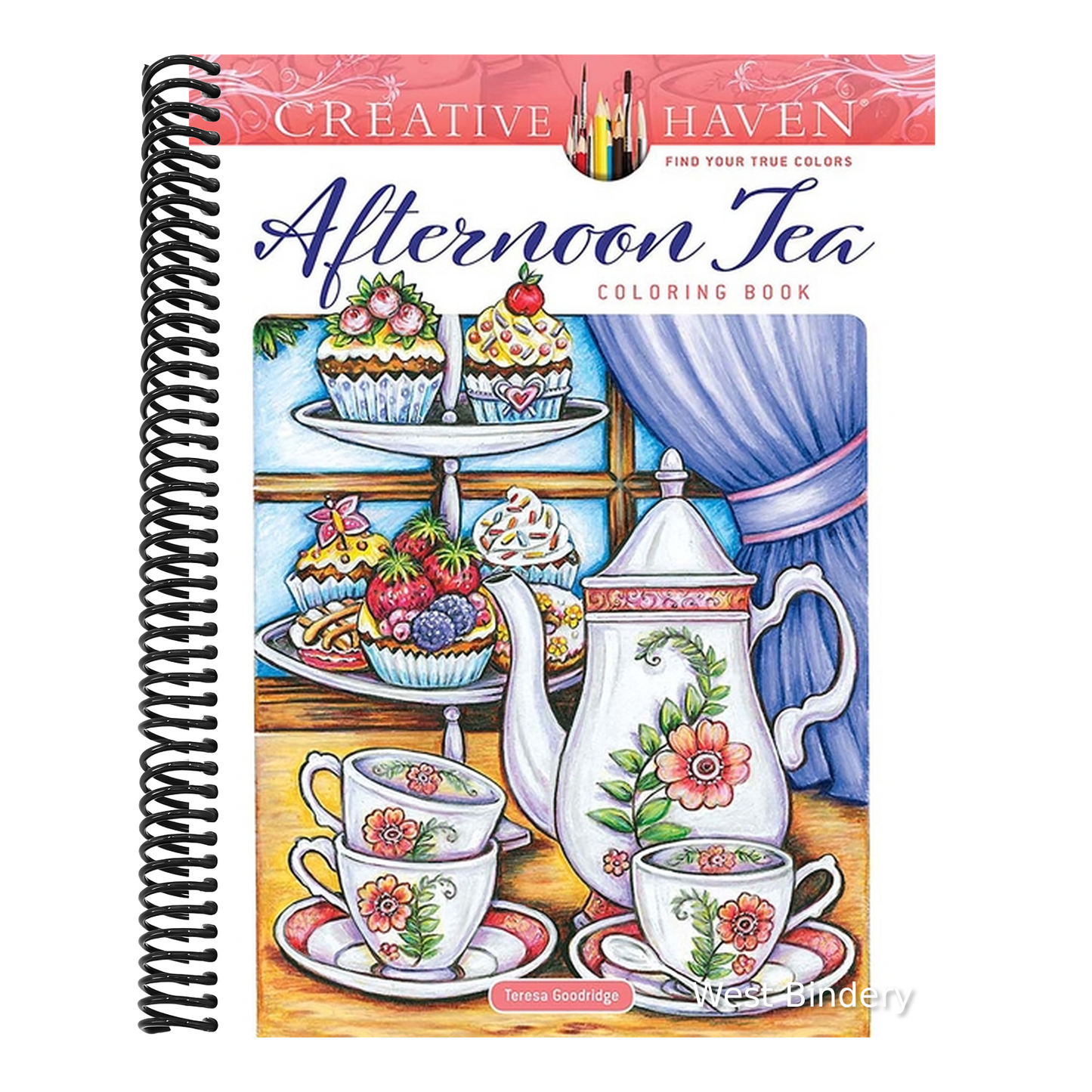 Creative Haven Afternoon Tea Coloring Book