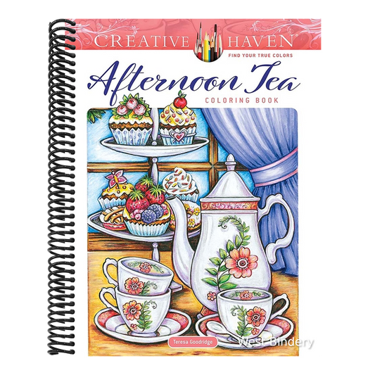 Creative Haven Afternoon Tea Coloring Book