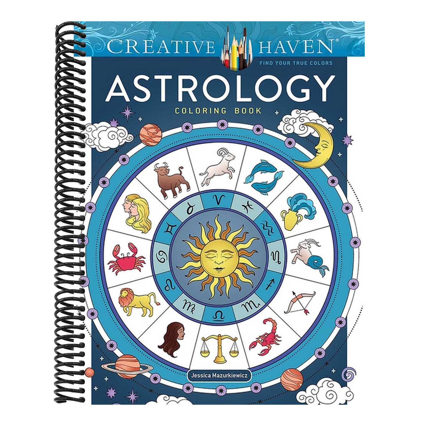 Creative Haven Astrology Coloring Book
