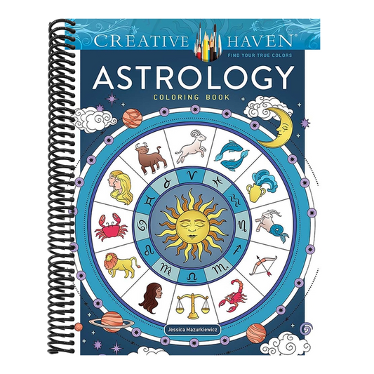 Creative Haven Astrology Coloring Book